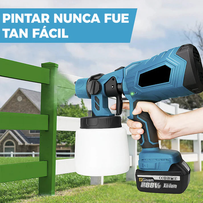 COMPRESOR DE PINTURA INALÁMBRICO  | INCLUYE 2 BATERÍAS DE REGALO